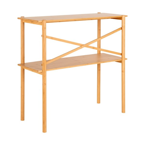 Bambusowa konsola w naturalnym kolorze 32x83 cm Manaus – House Nordic-image-2