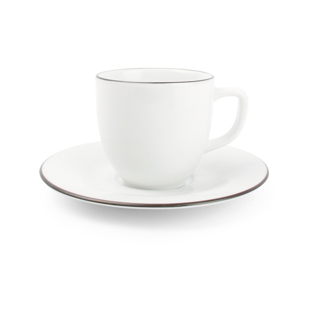 Porcelanowy zestaw talerzy 20 szt. dla 4 osób Puro – Salt&Pepper (zdjęcie 3)