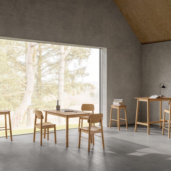 Krzesło w naturalnym kolorze Barlow – Actona-image-1