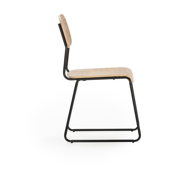 Krzesła w dekorze jesionu w naturalnym kolorze zestaw 2 szt. Aira – Marckeric-image-3