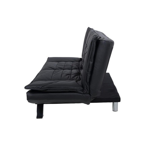 Czarna rozkładana sofa Actona Faith-image-3
