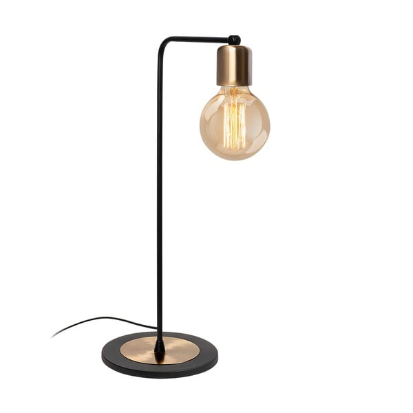 Lampa stołowa w czarno-brązowym kolorze (wysokość 52 cm) Harput – Opviq lights