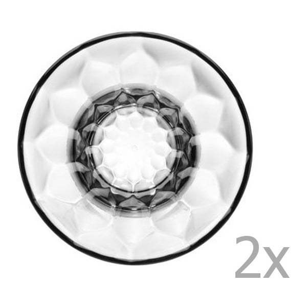 Zestaw 2 przezroczystych okrągłych wieszaków Kartell Jellies, Ø 13 cm