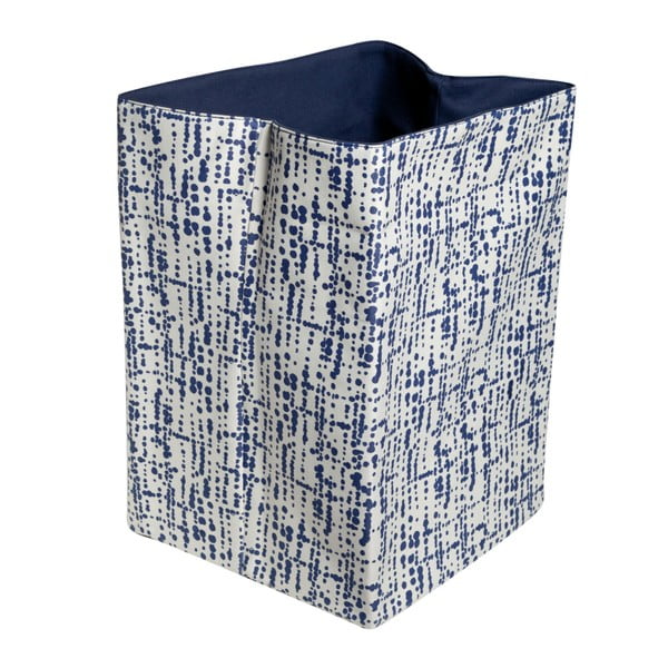 Niebieski materiałowy kosz Cosy & Trendy Magic, 35x35x45 cm