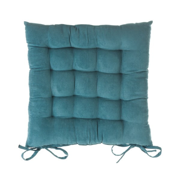 Niebieska poduszka na krzesło Casa Selección, 40x40 cm