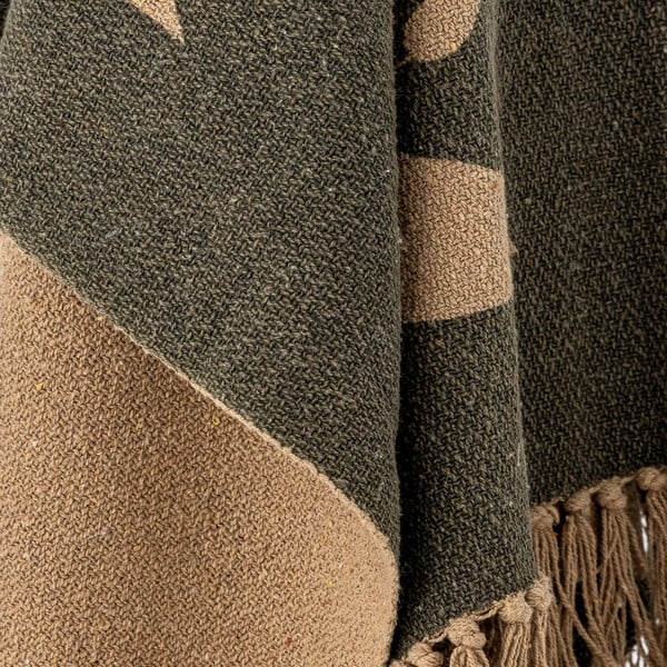 Koc z bawełny z recyklingu 130x160 cm Geneva − Bloomingville-image-3