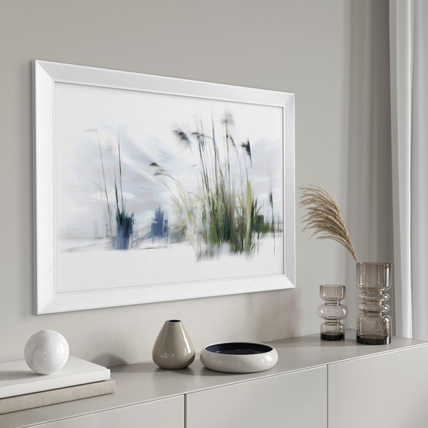 Obraz drukowany z ramą w zestawie 56x75 cm Blue Grasses – Styler-image-2