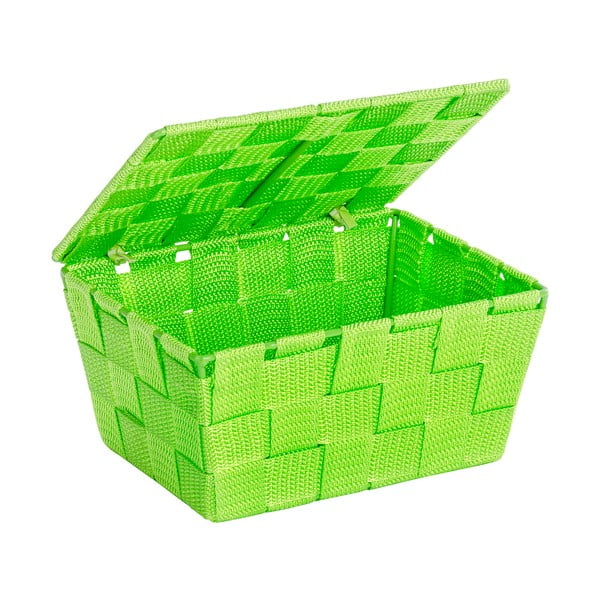Zielony koszyk zamykany Wenko Adria