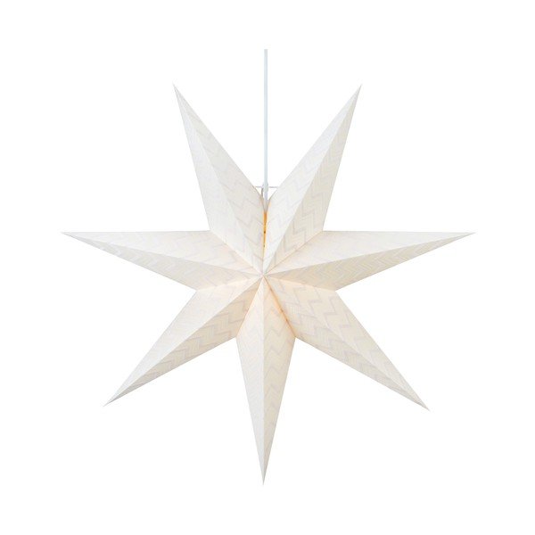 Biała świąteczna wisząca dekoracja świetlna Markslöjd Admira, wys. 60 cm