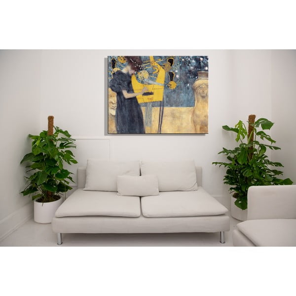 Reprodukcja obrazu Gustava Klimta – Music, 90x70 cm-image-1