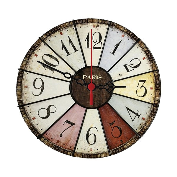 Zegar ścienny Vintage Paris, 30 cm