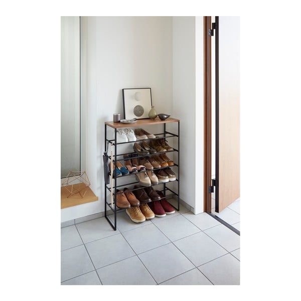 Czarna metalowa szafka na buty Tower – YAMAZAKI-image-2