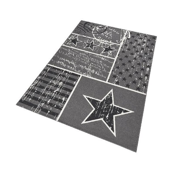 Szary dywan Hanse Home City & Mix Stars, 140x200 cm-image-2