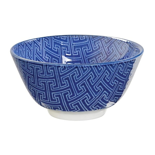 Niebieska miseczka porcelanowa na ryż Tokyo Design Studio Hermes, ⌀ 12 cm
