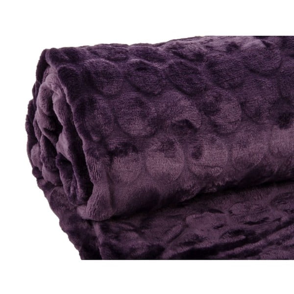 Pled Softy Violet, 125x150 cm-image-1