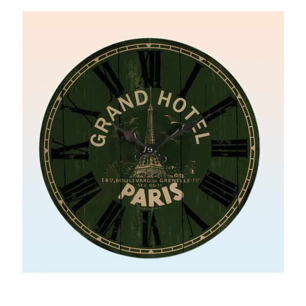 Zegar ścienny Grand Hotel Paris