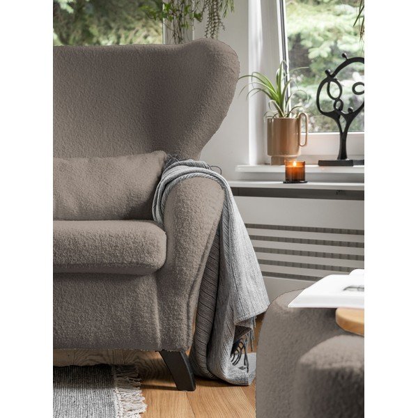 Brązowy fotel uszak Miuform Miuf-image-3