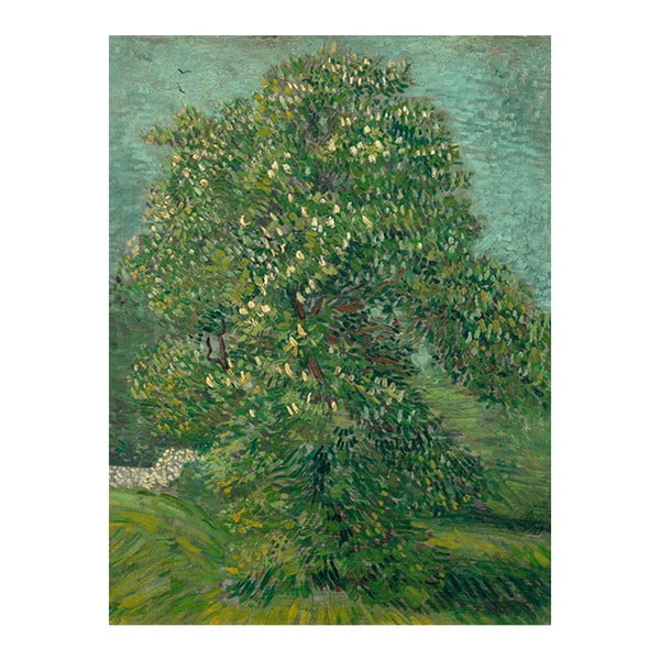 Reprodukcja obrazu Vincenta van Gogha - Horse Chestnut Tree in Blossom, 60x45 cm
