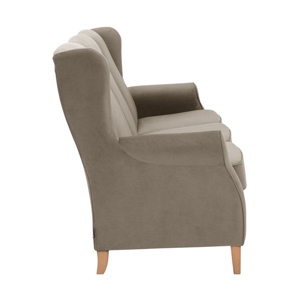 Brązowa aksamitna sofa Max Winzer Lorris, 193 cm-image-4