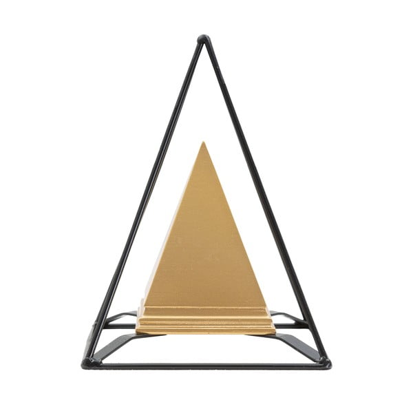 Metalowa figurka w dekorze w kolorze złota Mauro Ferretti Piramid-image-2