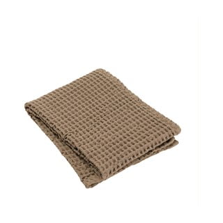 Brązowy bawełniany ręcznik Blomus Caro, 100x50 cm