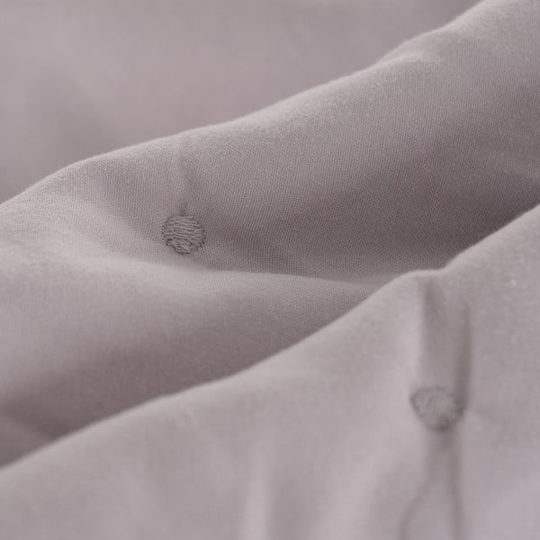 Szara narzuta pikowana 230x280 cm – Ixia-image-2