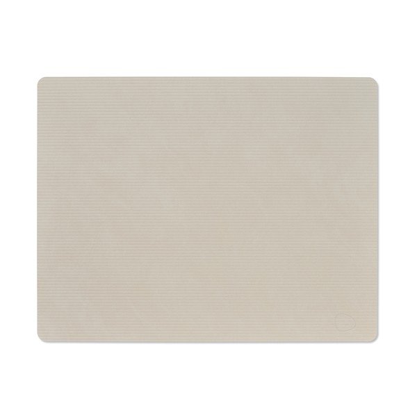 Mata stołowa ze skóry ekologicznej 35x45 cm Square L Corduroy – LIND DNA