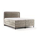 Jasnobrązowe łóżko boxspring 140x200 cm Dove – Maison de Rêve