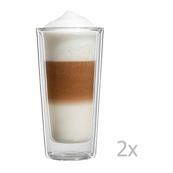 Zestaw 2
  dużych szklanek na latte macchiato bloomix Milano