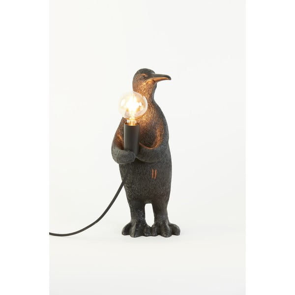 Czarna lampa stołowa (wysokość 34 cm) Penguin – Light & Living-image-3