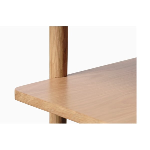 Stolik z blatem w dekorze dębu 60x120 cm Ponza – Unique Furniture-image-3