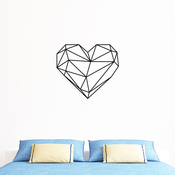 Naklejka Ambiance Origami heart-image-2
