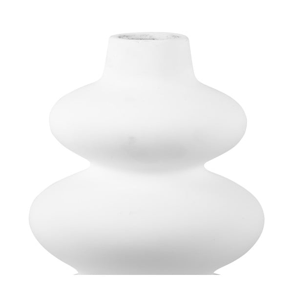 Biały ceramiczny wazon Karlsson Circles, wys. 19,4 cm-image-3