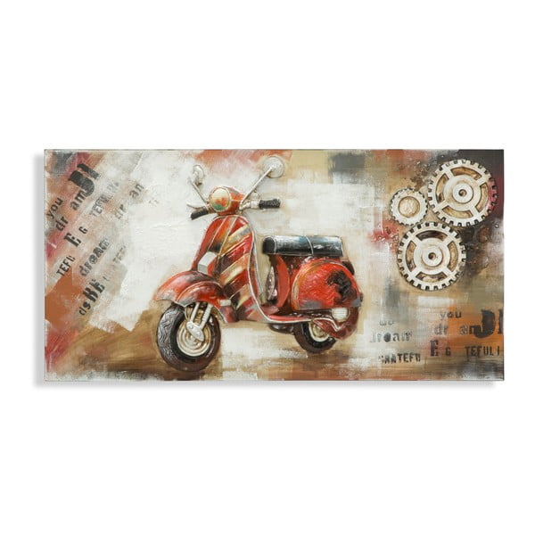 Obraz Mauro Ferretti Moped, 120x60 cm