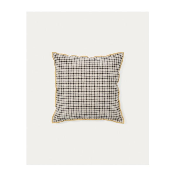 Poszewka na poduszkę z mieszanki lnu 45x45 cm Airi – Kave Home-image-3