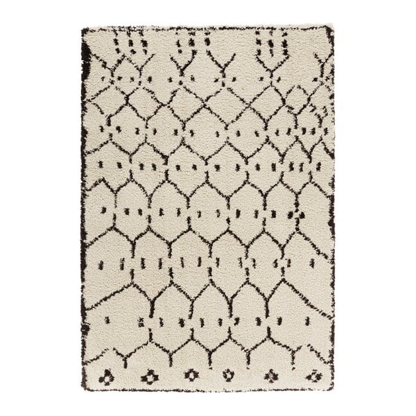 Beżowo-czarny dywan Mint Rugs Allure Ronno Brown, 80x150 cm