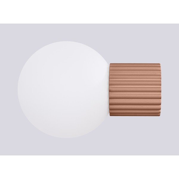 Jasnobrązowy kinkiet ø 12 cm Orbital – Sollux-image-4