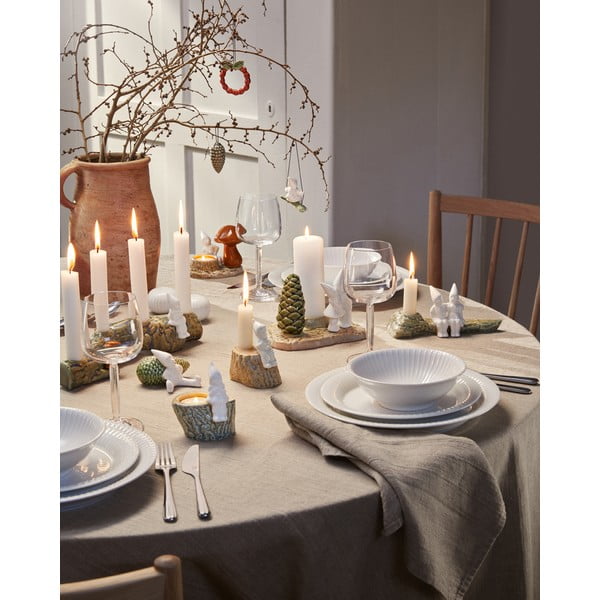 Porcelanowa ozdoba świąteczna Swinging Girl – Kähler Design-image-2