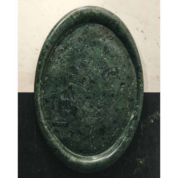 Marmurowa taca dekoracyjna 28x43 cm Lenorel – Kave Home-image-3