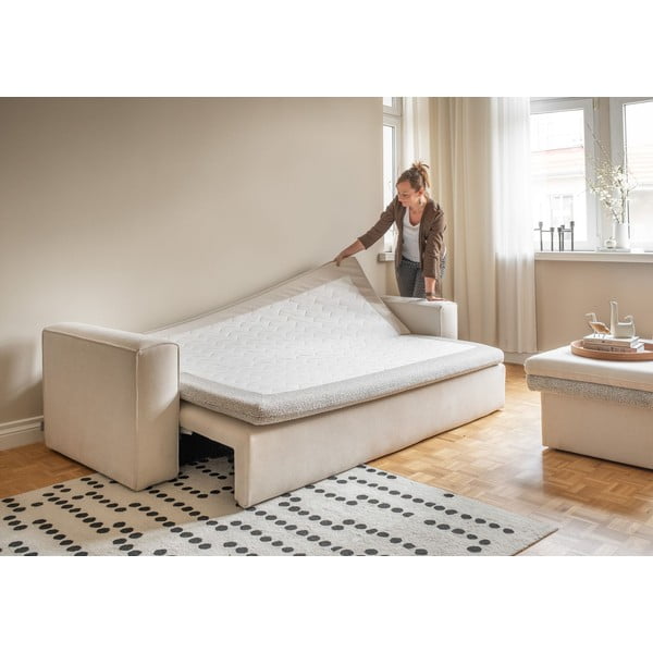 Beżowa rozkładana sofa 237 cm Wilson – Miuform-image-3