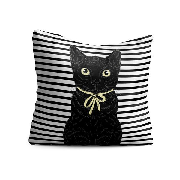 Poduszka dekoracyjna 40x40 cm Black Cat – OYO kids