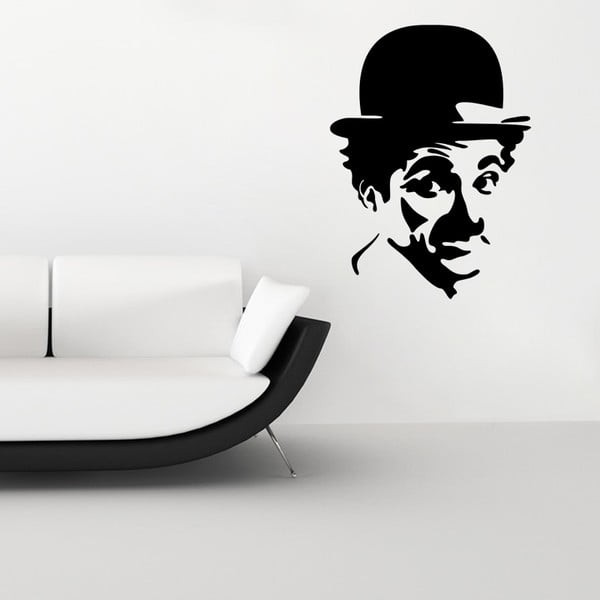 Naklejka Charlie Chaplin Portrait