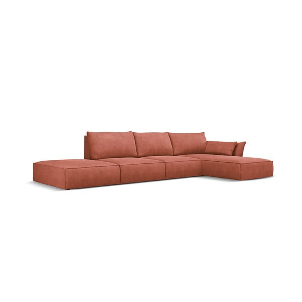 Czerwony narożnik (prawostronny) Vanda – Mazzini Sofas-image-3