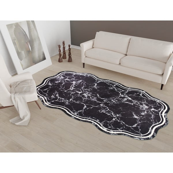 Czarny chodnik 200x80 cm – Vitaus-image-1