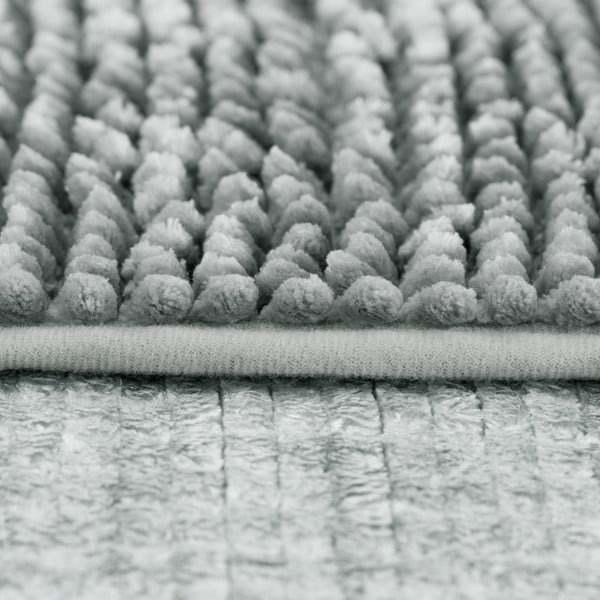 Szary dywanik łazienkowy AmeliaHome Bati, 60x90 cm-image-3