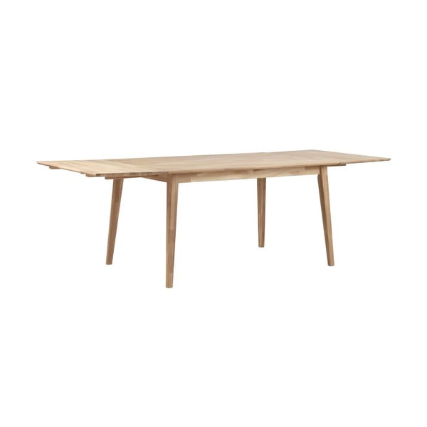 Dodatkowy jasny blat dębowy do rozkładanego stołu Rowico Mimi-image-3