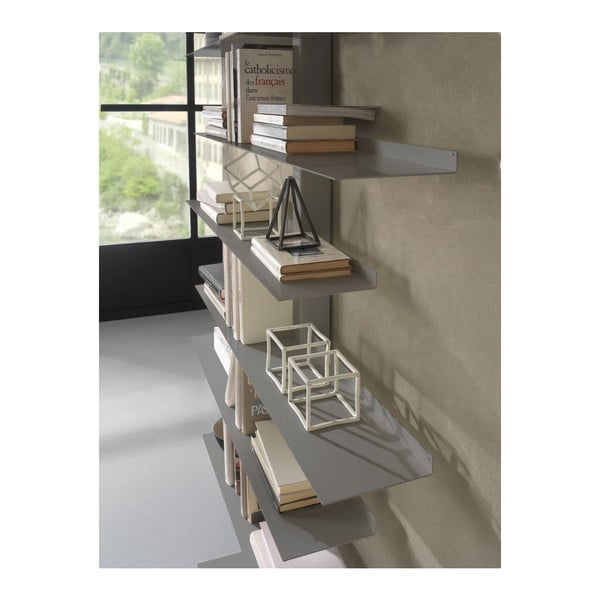Biblioteczka Apollo Grey-image-2