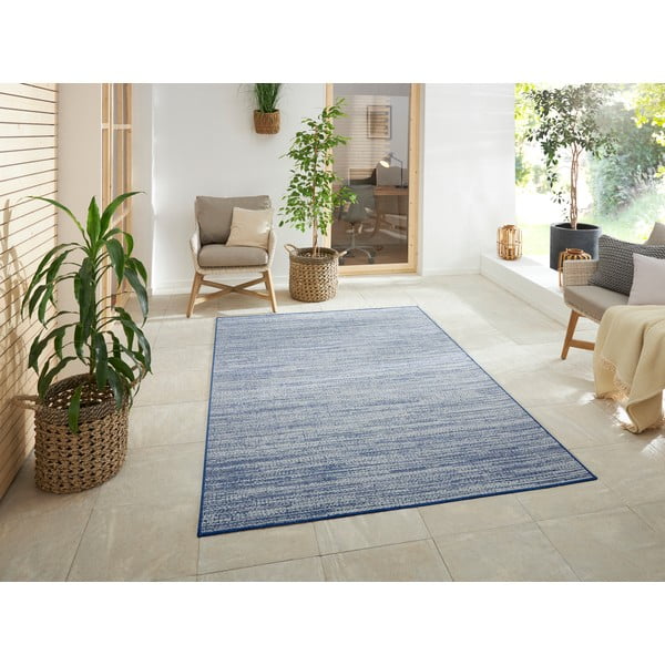 Niebieski dywan odpowiedni na zewnątrz 340x240 cm Gemini – Elle Decoration-image-1