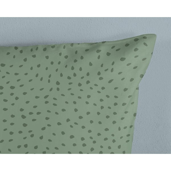 Zielona bawełniana pościel dziecięca jednoosobowa 140x200 cm Thabo – Good Morning-image-3