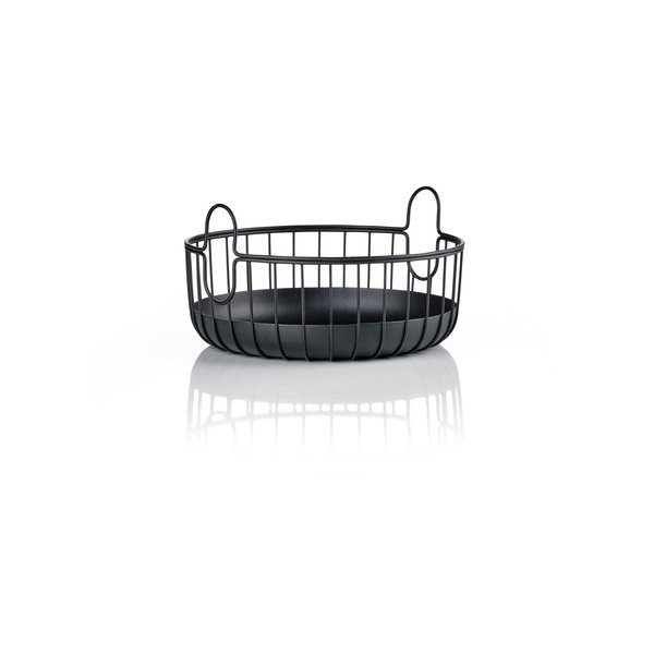 Metalowy koszyk druciany ø 22x8 cm Inu – Zone-image-2